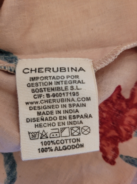 Pink Floral Ruffle Sleeveless Top - Picture 7 of 7